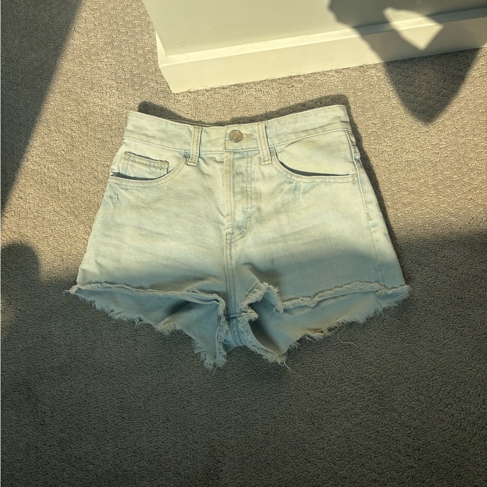 Forever 21 Light Wash Jean Shorts